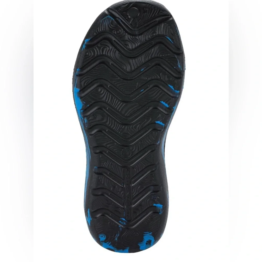 NWT Rugged Shark Toddler Boys Water Shoes Slip-On Black Blue Koi Size 7 - Picture 4 of 10